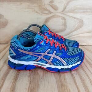 Asics - Gel-Cumulus 15 - Running Shoes - Blue/Pink - Women's - 9.5 - T3C5N